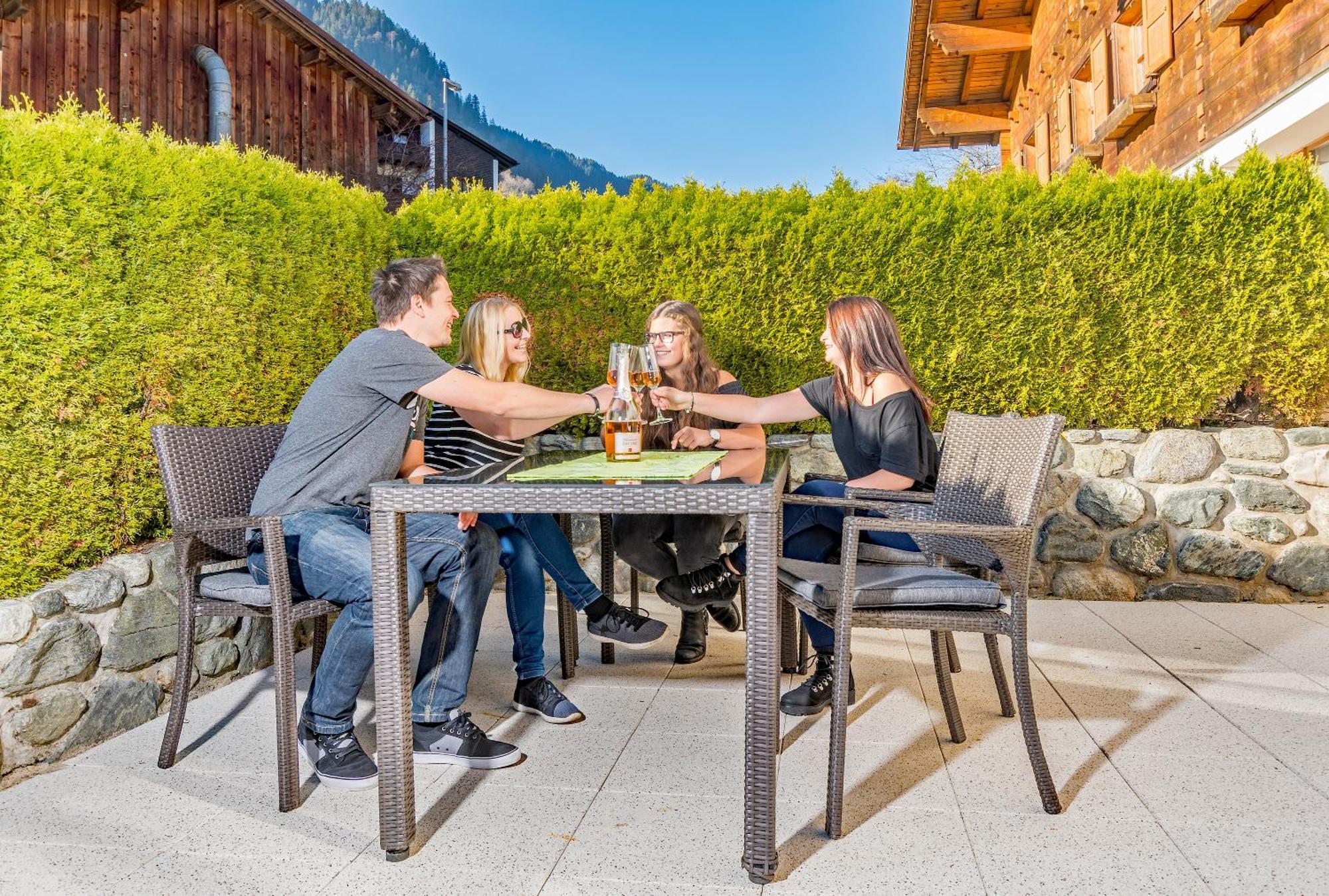 Ferienwohnung Haus Mühle Sankt Gallenkirch Exterior foto